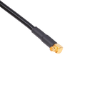 RA MMCX Male Plug To Ra SMA Male Plug RF COAXIAL CABLE ASSEMBLY With HeatShrink