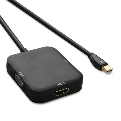 ROHS customize  Mini DisplayPort to HDMI/DVI/VGA  Adapter lvds cable